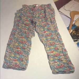 Cozy Blue and Red Pajama Bottoms for Relaxed Sleep